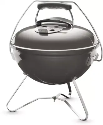 Weber smokey joe premium houtskoolbarbecue 37 cm smoke grey - afbeelding 3