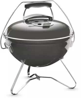 Weber smokey joe premium houtskoolbarbecue 37 cm smoke grey - afbeelding 4