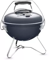 Weber smokey joe premium houtskoolbarbecue 37cm slate blue - afbeelding 1