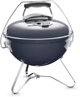 Weber smokey joe premium houtskoolbarbecue 37cm slate blue - afbeelding 1