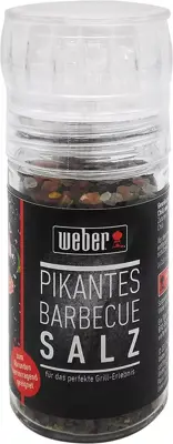 Weber spicy bbq salt 63 gram - afbeelding 1