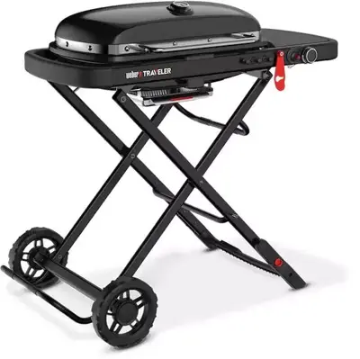 Weber Traveler-gasbarbecue Stealth-editie - afbeelding 3