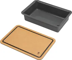 Weber Works snijplank&opvangbak - snap on - afbeelding 1