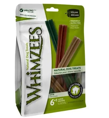 Whimzees Dental Sticks 11,9cm 28 stuks - S - afbeelding 1