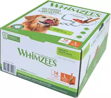 Whimzees variety box 14st L - afbeelding 2