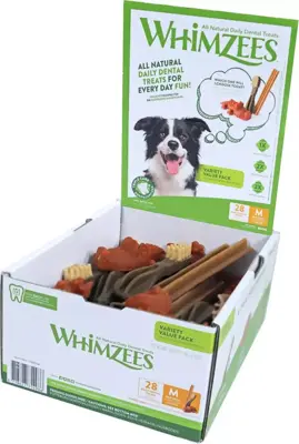 Whimzees Variety Value Pack 28 stuks - M - afbeelding 2