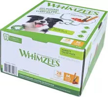 Whimzees Variety Value Pack 28 stuks - M - afbeelding 1
