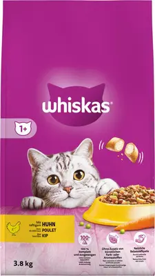 Whiskas Adult brokjes kip 3,8kg - afbeelding 2