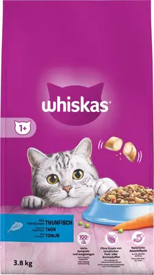 Whiskas Adult brokjes tonijn 3,8kg - afbeelding 2