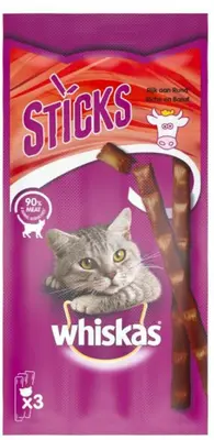 Whiskas Catsticks kip 18g - afbeelding 2