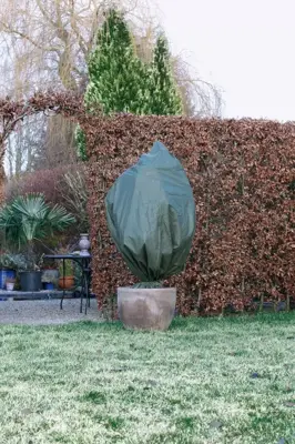 Winterafdekhoes met koord 3 stuks 100xØ50 cm groen - afbeelding 2