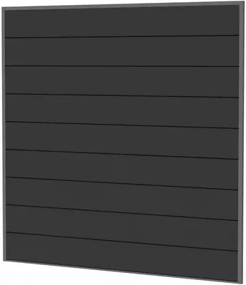 Woodvision aluminium scherm 181,5x181,5cm antraciet
