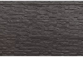 Woodvision betonplaat dubbelzijdig leisteenmotief 3,5x36x184 cm antraciet ongecoat - afbeelding 1