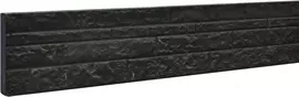 Woodvision betonplaat dubbelzijdig rotsmotief 3,5x36x184 cm antraciet gecoat kopen?