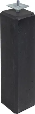 Woodvision betonpoer 15 x 15 x 60 cm recht antraciet 