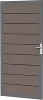 Woodvision composiet deur in aluminium frame 90x183 cm bruin kopen?