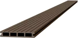 Woodvision composiet vlonderplank / dekdeel smal 2,3x14,5x300 cm bruin - afbeelding 1