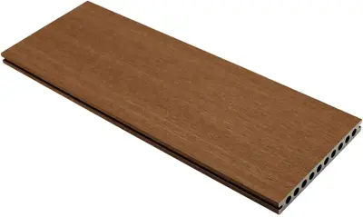 Woodvision dekdeel composiet 2,3x21x300 cm teak - afbeelding 1