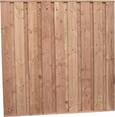 Woodvision Douglas betowood schutting van fijnbezaagde Douglas planken 180 x 180 cm onbehandeld