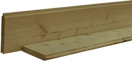 Woodvision douglas blokhutprofiel geschaafd 2.8x19.5x300 cm geïmpregneerd - afbeelding 1