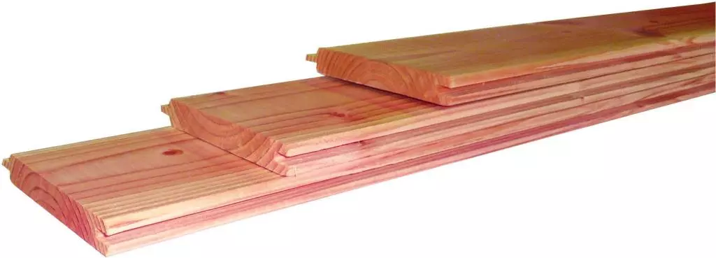 Woodvision douglas dakbeschot geschaafd 1,6x11,6x500 cm onbehandeld - afbeelding 2