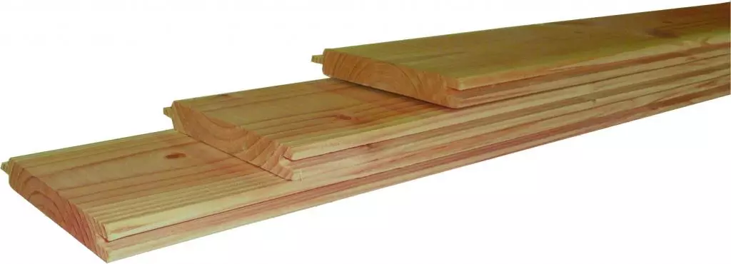 Woodvision douglas dakbeschot geschaafd 1,8x14,5x300 cm geimpregneerd - afbeelding 2