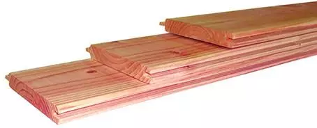 Woodvision douglas dakbeschot geschaafd 1,8x14,5x300 cm onbehandeld - afbeelding 1