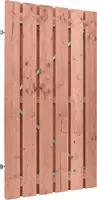 Woodvision Douglas Fijnbezaagde Plankendeur op Verstelbaar Stalen Frame – 100 x 195 cm – Onbehandeld - afbeelding 2