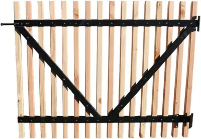 Woodvision douglas lattenpoort 100x80cm onbehandeld - afbeelding 2