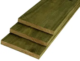 Woodvision douglas plank fijnbezaagd 2.2x20x400 cm groen-geïmpregneerd kopen?