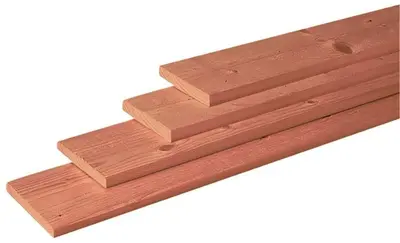 Woodvision douglas plank geschaafd 1.6x14x180 cm onbehandeld - afbeelding 1