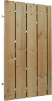 Woodvision douglas plankendeur fijnbezaagd stalen frame 19 mm 100x190 cm geimpregneerd kopen?