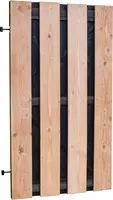 Woodvision douglas plankendeur fijnbezaagd zwarte binnenkant 100x180 cm kopen?