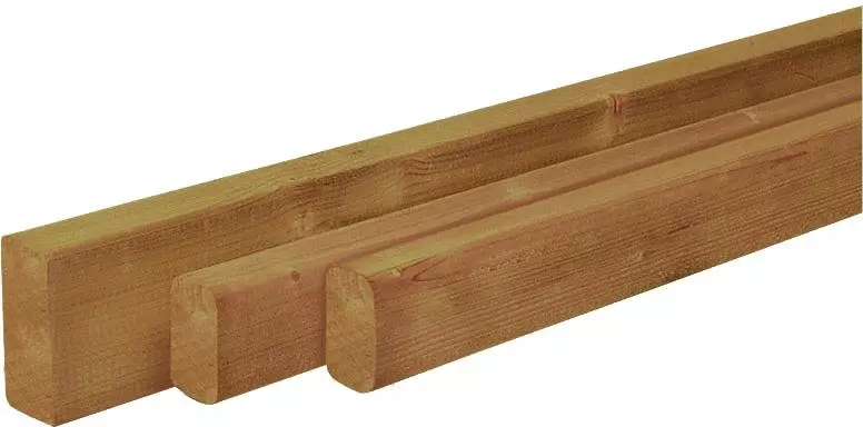 Woodvision douglas regel geschaafd 4.5x4.5x300 cm geïmpregneerd - afbeelding 2