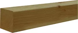 Woodvision douglas vierkante paal geschaafd 12x12x300 cm geïmpregneerd - afbeelding 1