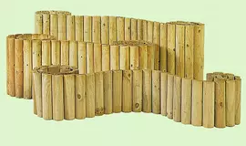 Woodvision grenen rolborder d 5,0x20x250 cm geimpregneerd - afbeelding 2