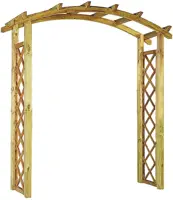 Woodvision grenen rozenboog groot doorgangsbreedte 180 cm geimpregneerd kopen?