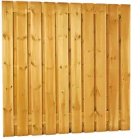 Woodvision grenen schutting 15mm 180x180cm recht geïmpregneerd