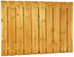 Woodvision grenen schutting geschaafd verticaal 17 mm 180x130cm geïmpregneerd kopen?