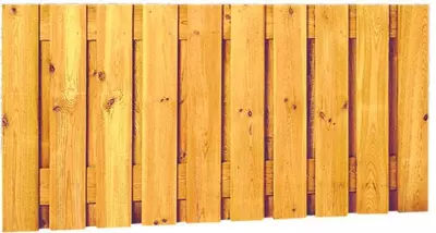 Woodvision grenen schutting geschaafd verticaal 17mm 180x89cm geïmpregneerd - afbeelding 2