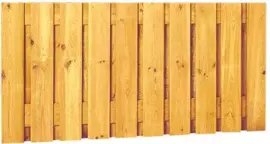 Woodvision grenen schutting geschaafd verticaal 17mm 180x89cm geïmpregneerd - afbeelding 1