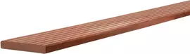 Woodvision hardhout terrasplank geschaafd 2.1x14.5x305 cm onbehandeld - afbeelding 1