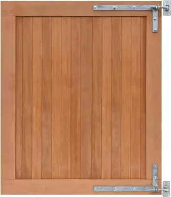 Woodvision hardhouten dubbele toegangspoort verticaal 300x180 cm incl. beslag - afbeelding 2