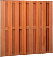 Woodvision hardhouten scherm recht 14 mm 180x180 cm