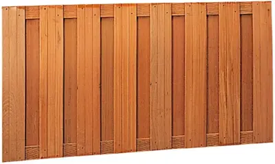 Woodvision hardhouten schutting recht 14mm 90 x 180 cm