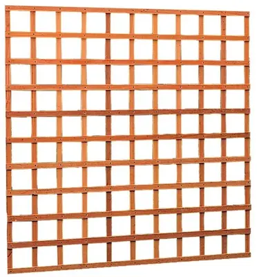 Woodvision Hardhouten Trellis Rechthoek 40 x 180 cm - afbeelding 1