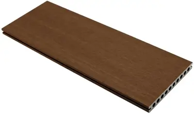 Woodvision Newtechwood hkc co-extrusie dekdeel houtstructuur 2,3x21x300 cm ipe - afbeelding 1