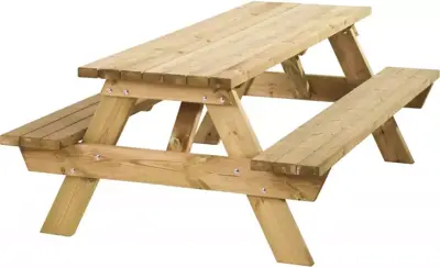 Woodvision picknicktafel bobito 220x71x80cm - afbeelding 2