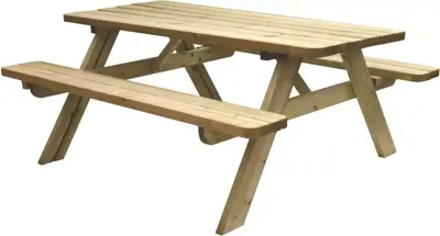 Woodvision picknicktafel easy 180x70x73cm