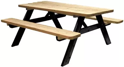 Woodvision picknicktafel easy 180x70x73cm